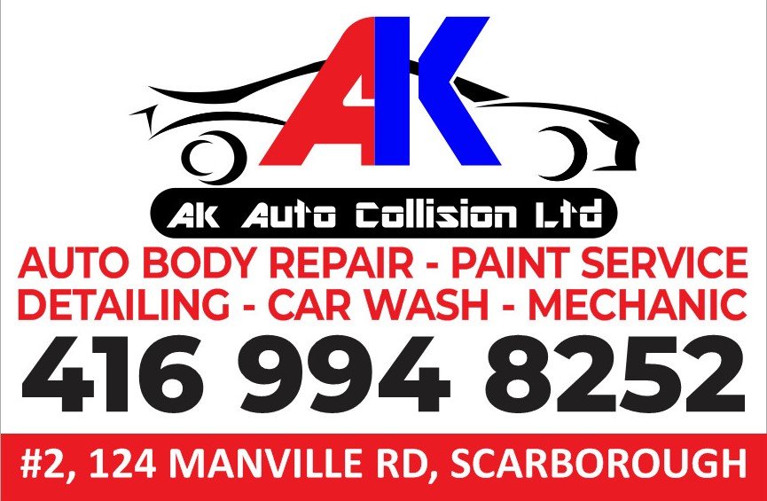 AK Auto Collision LTD banner