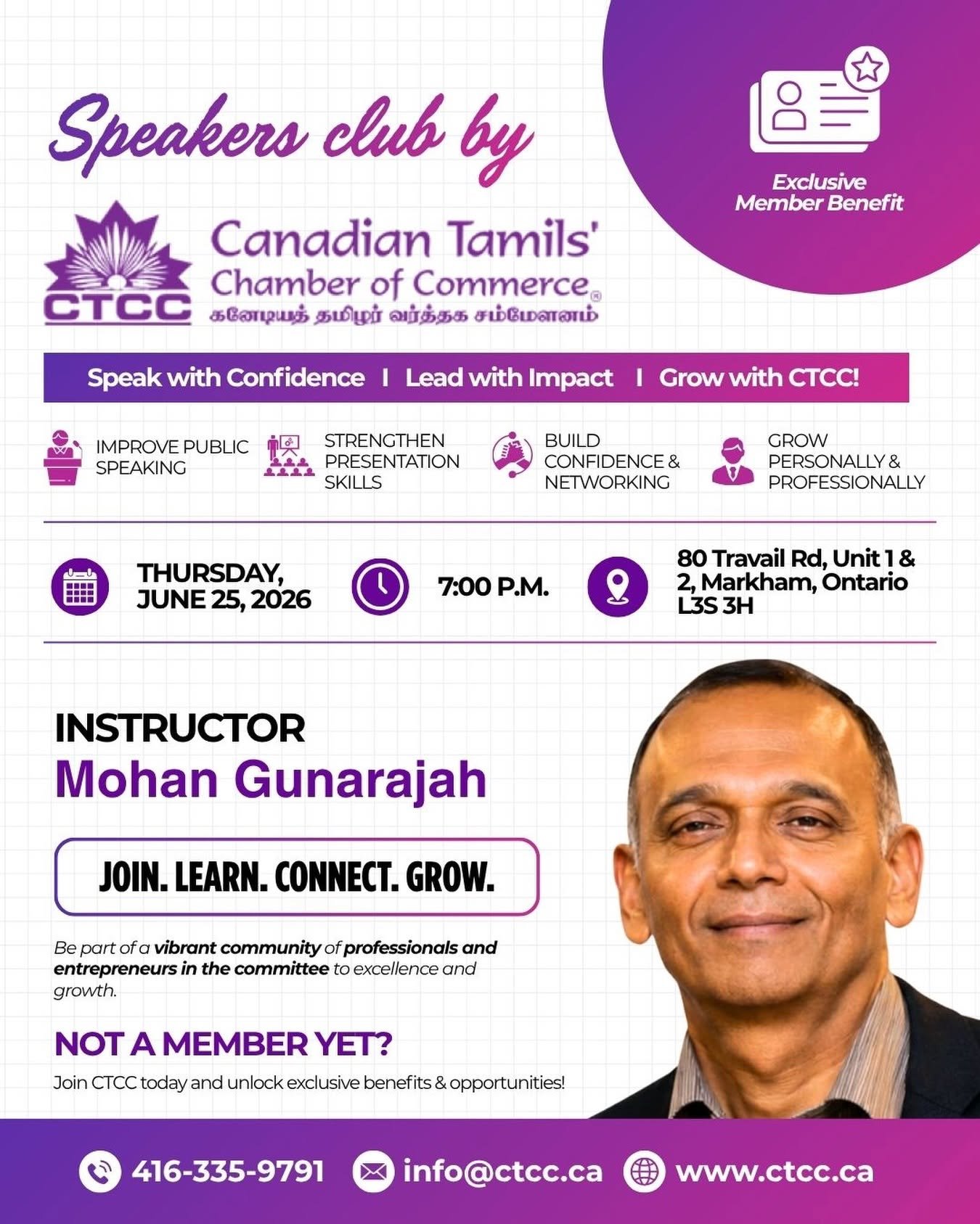 Speakers Club by CTCC